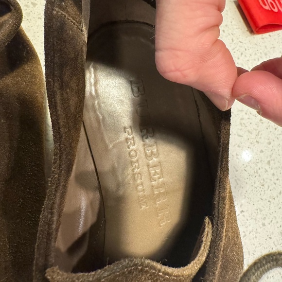 Burberry Men Size 9(42) Prosum Brown Suede Tobias Loafers - Picture 6 of 10